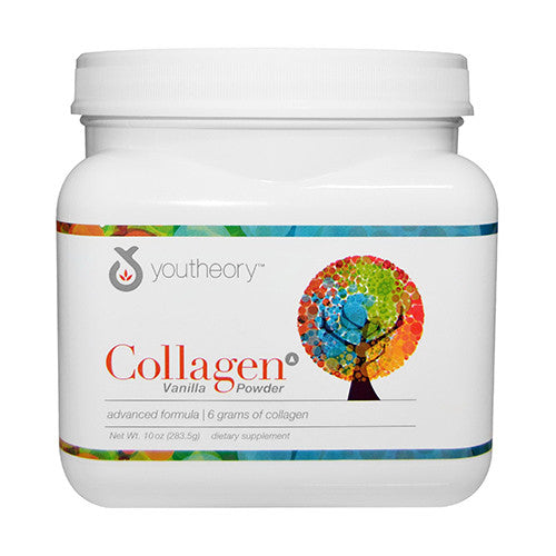 Youtheory Collagen Powder Advanced Formula Vanilla, 10 Oz